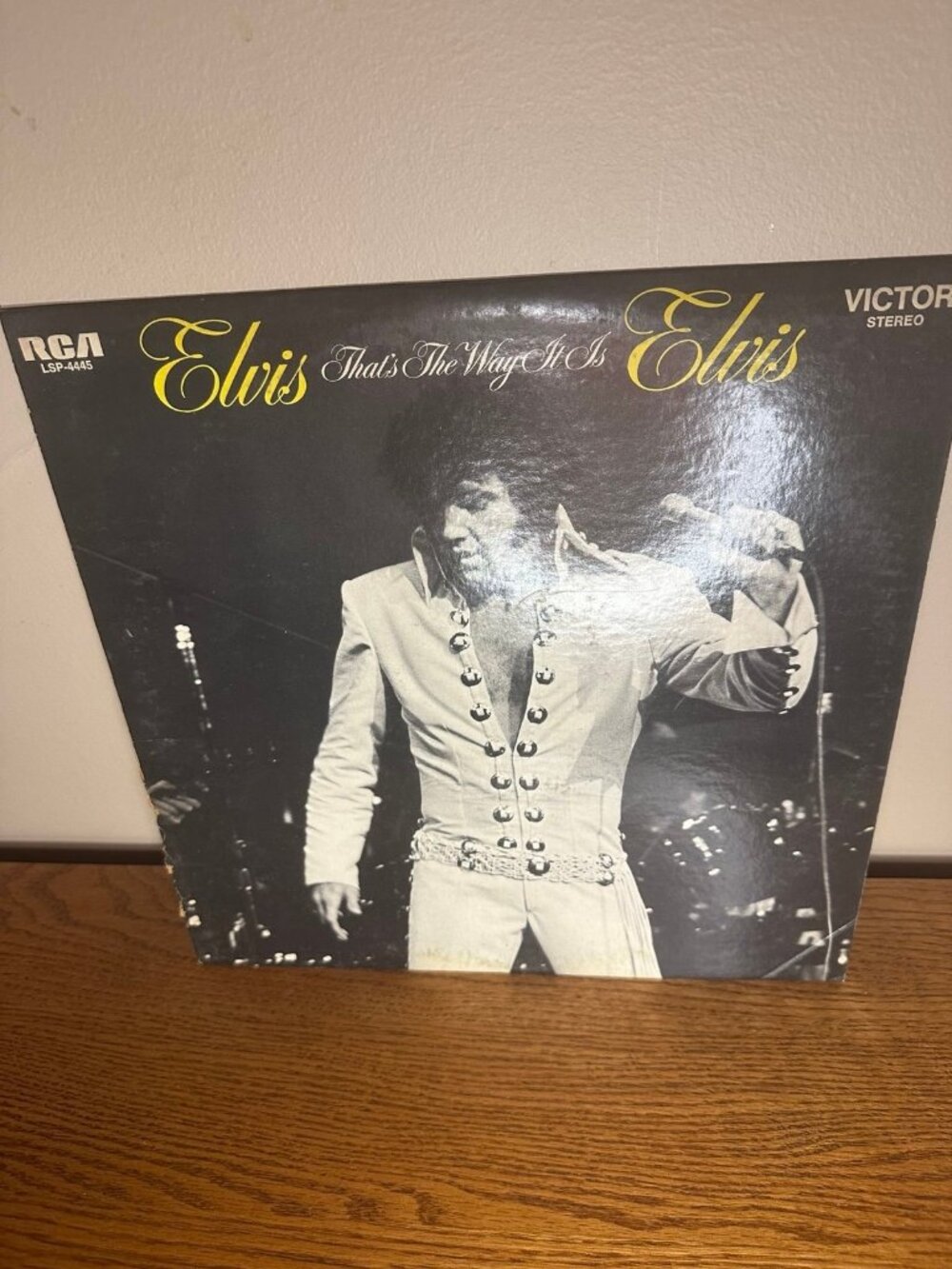 Vintage 1960 Elvis Presley RCA Stereo Record Album That's the Way It Is 2 Sided